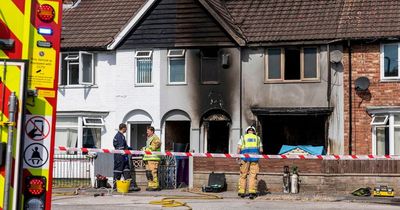 Mum could hear her children shout and scream as fire ripped through house