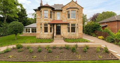 Stunning million-pound property up for sale in south side of Glasgow