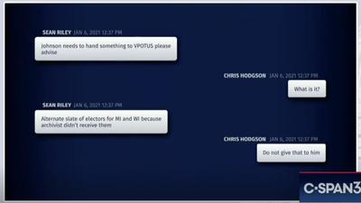 Jan 6 panel: Text messages show GOP Sen. Ron Johnson's office sought to hand-deliver fake electors to Pence