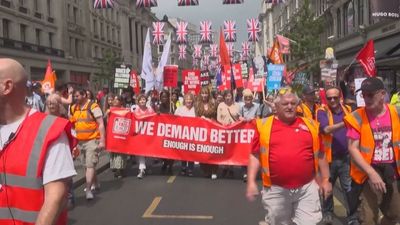 UK rail strikes put spotlight on cost of living crisis