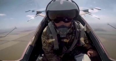 Top Gun-like cockpit video shows Ukrainian jet firing missiles and doing barrel rolls