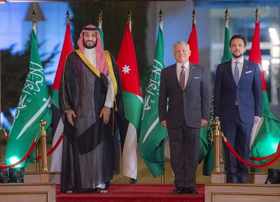 Saudi Crown Prince MBS arrives in Jordan on regional visit