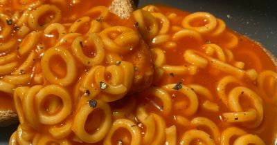 We tried spaghetti hoops from Sainsbury's, Co-op and Asda and a 13p tin has us obsessed