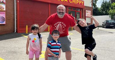 Dad a 'little disappointed' after taking his four children on 250-mile round trip to famous chippy and finding it shut