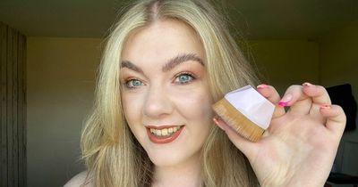 I tried the TikTok viral foundation brush from Amazon and it made my makeup look flawless