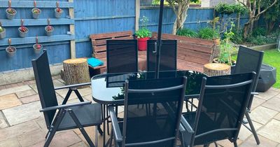 Hidden feature of Wilko's garden set takes outdoor dining to a new level