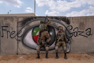 AP PHOTOS: Israelis train in ghost town dubbed 'Mini Gaza'