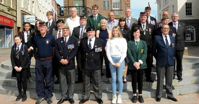 Dumfries holds Armed Forces flag-raising ceremony at Midsteeple
