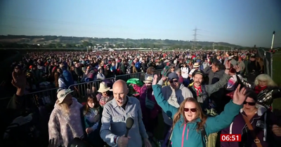 Glastonbury Festival punters queue for 24 hours to be first on the site