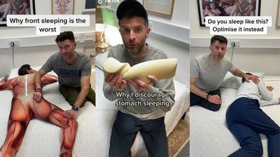 TikTok’s Mattress Expert Reckons We’re All Sleeping Wrong Let Me Rest Like A Broken Slinky Pls
