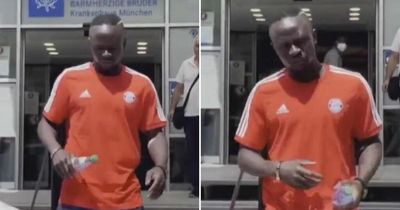 Sadio Mane pictured in Bayern Munich kit for first time as he breaks silence on transfer