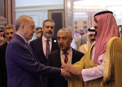 Saudi crown prince visits Turkey as countries normalize ties