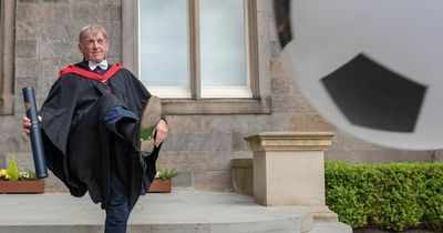 Glasgow football legend Sir Kenny Dalglish receives honorary degree from The University of St Andrews