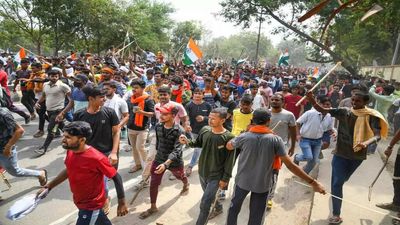 Chandigarh: Road blocked, 36 booked