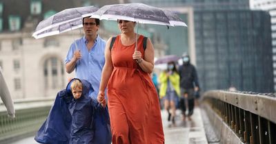 UK weather: Met Office severe weather warning for thunderstorms and torrential rain