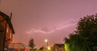 Met Office sends new yellow warning of 'thunderstorms and torrential downpours'