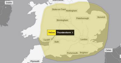 Glastonbury 2022 weather - yellow warning for thunder, rain and flooding issued by Met Office