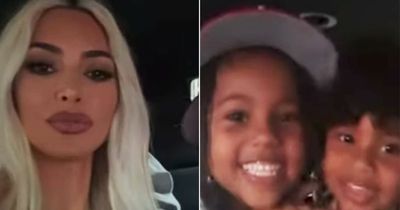 Kim Kardashian's kids wreak havoc on her Insta Live as they scream 'I hate you'
