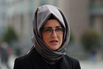 Khashoggi's fiancee says Saudi crown prince's visits do not absolve him