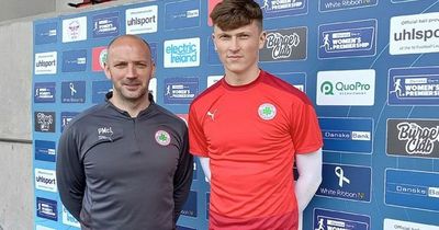 Cliftonville announce signing of central defender Jamie Robinson
