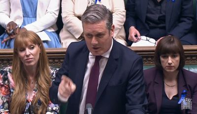 Stop blaming problems on others and get on with your job, Starmer tells Johnson