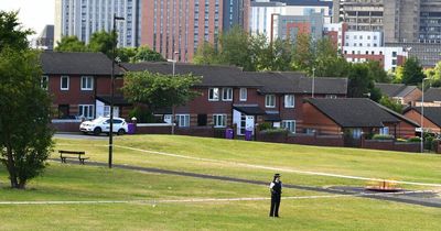 Mum 'terrified' as man shot near park where children play