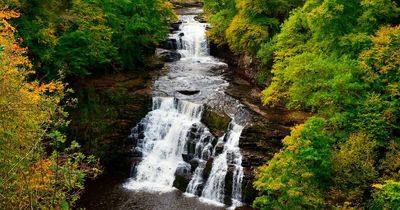 Lanarkshire beauty spot makes top 10 of most stunning waterfalls in the UK