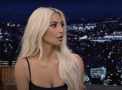 Kim Kardashian interrupts interview to stop her children from misbehaving