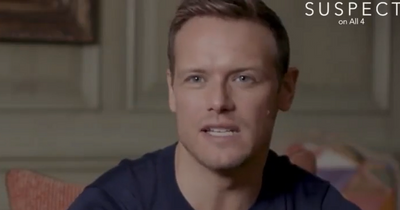 Sam Heughan shares exclusive behind-the-scenes shots of Channel 4 drama Suspect
