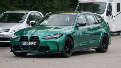 2023 BMW M3 Touring Spotted Looking Green And Mean