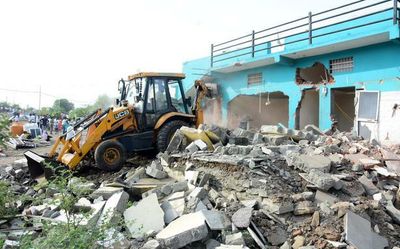 Encroachment on government land cleared in Kalaburagi