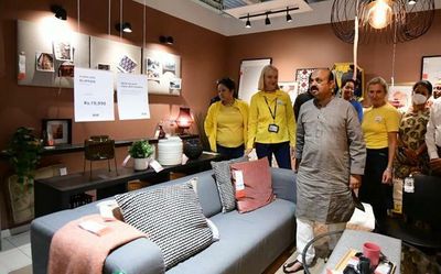 Huge crowds throng IKEA on first day of opening