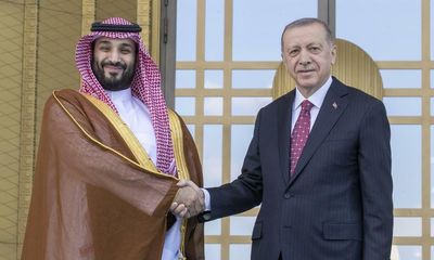 Saudi crown prince visits Turkey as relations thaw after Khashoggi murder