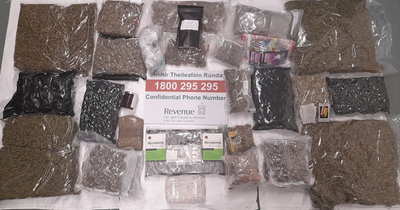 Revenue bust €450k worth of illegal drugs in Dublin and Athlone disguised as tuxedos, tea and more