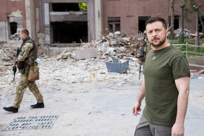 Zelenskiy: Ordinary Ukrainians resisting Russia's invasion are my role models