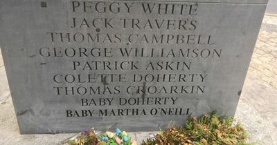 Baby's name added to the Dublin and Monaghan bombings memorial