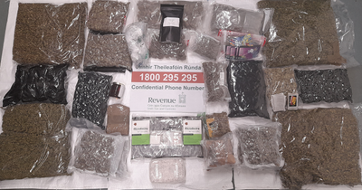 Revenue officers seize over €450,000 worth of illegal drugs in Dublin and Athlone