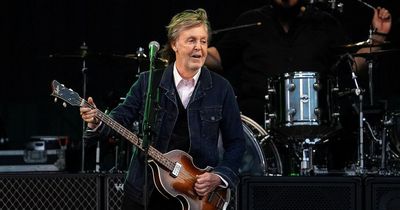 Paul McCartney 'loving cosmic vibes' of Glastonbury Festival ahead of headline set