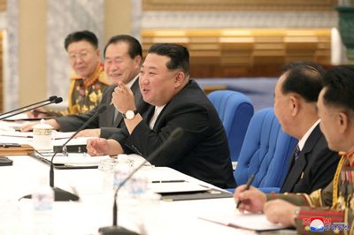 N.Korea's Kim oversees military meeting amid potential nuclear test