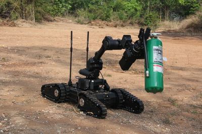 Local EOD robots ready for action