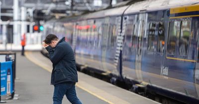 Rail strike causes second day of disruptions across Scotland