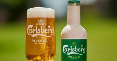 Carlsberg Fibre Bottle promises more sustainable beer - and improves taste