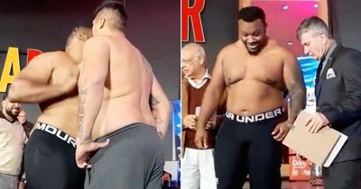 Drug-cheat Jarrell Miller weighs in over 340lb for controversial ring return