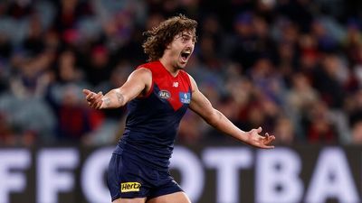 Melbourne reaffirm their status as premiership favourites with 64-point belting of Brisbane