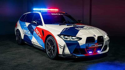 BMW M3 Touring MotoGP Safety Car Unveiled With Center Exhaust