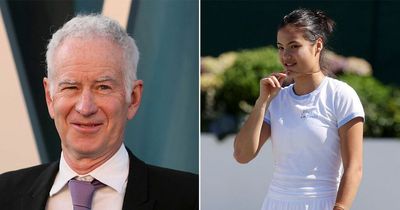 John McEnroe has no regrets about Emma Raducanu criticism ahead of her Wimbledon return