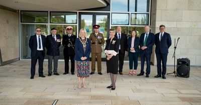 Council flies flag for Armed Forces Day