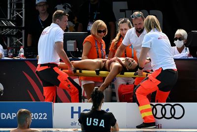 It was a big scare – Anita Alvarez rescued by coach after fainting in pool
