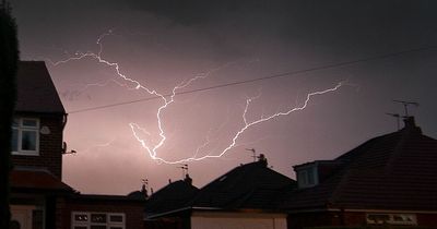 Greater Manchester could be hit by thunderstorms today as Met Office issue weather warning