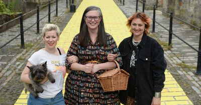 Community arts performance project launches in Paisley with an eye-catching Yellow Brick Road